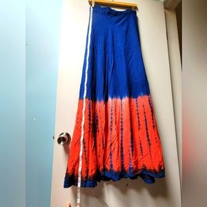 Wrap around soft flowy tie skirt :)